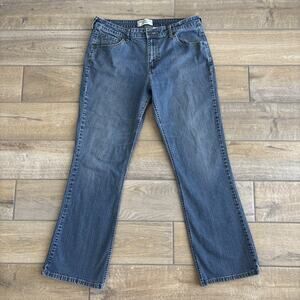 Levi Strauss Signature Womens Size 14 Misses Jeans Bootcut Denim Cowgirl